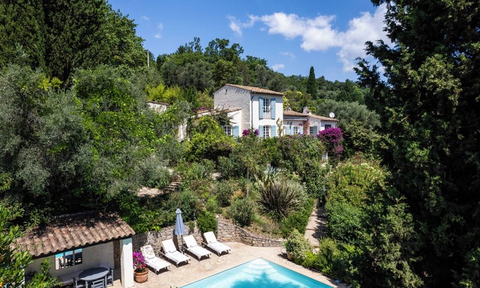 Opio Villa | Stunning hilltop villa with private pool.