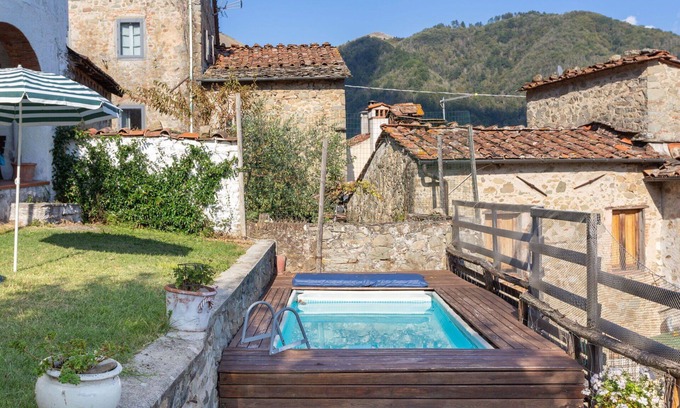 Bagni di Lucca Villa | Stunning private villa with sauna, private pool, WIFI, TV, terrace, pets allowed and panoramic v.