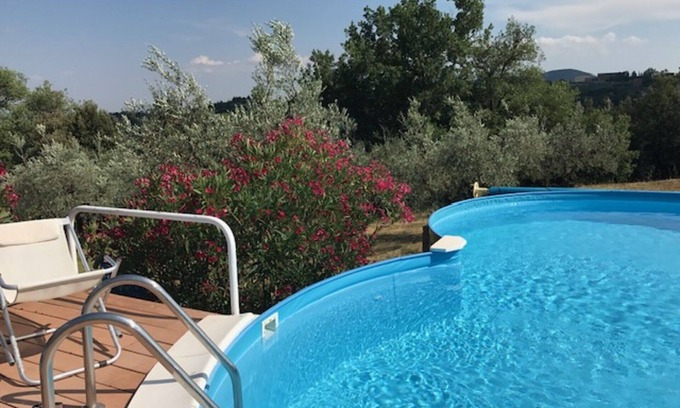 Montepulciano Villa | Stunning private villa with private pool, WIFI, TV, patio, pets allowed and panoramic view