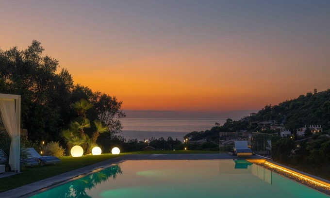 Rio nell'Elba Villa | Stunning private villa with private pool, hot tub, WIFI, A/C, TV, patio, panoramic view and park...