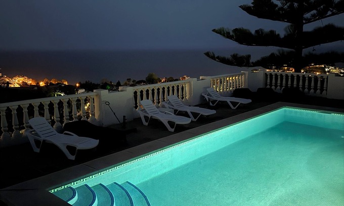 Benalmadena Villa | Stunning, private Villa with spectacular sea views, private pool, allday sun