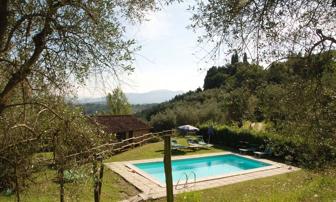 Capannori Villa | Stunning private villa with private pool, internet, TV, patio and panoramic view, close to Lucca