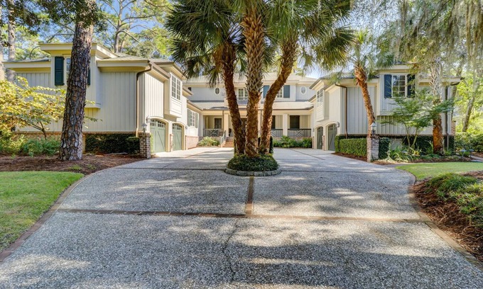 Beach Lagoon House | STUNNING Seven Bedroom Home in Sea Pines - 2nd Row Ocean w/Private Pool
