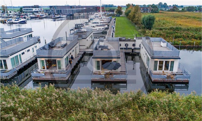 Municipality of Aalsmeer Boat Rental | Stunning Ship In Aalsmeer With Kitchen
