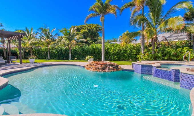 Coquina Sands House | STUNNING TOP TO BOTTOM THIS 4 BED-5 BATH SINGLE FAMILY POOL AND SPA HOME