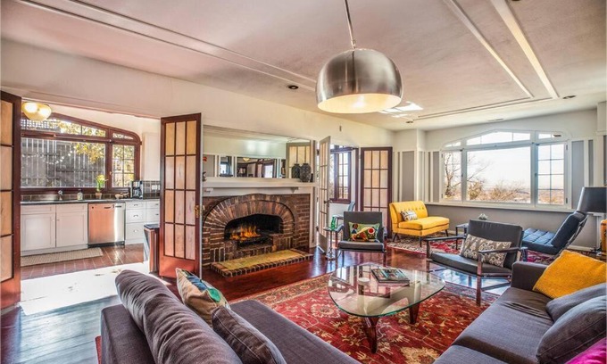 Downtown Salt Lake City Villa | Stunning View, Frank Lloyd Wright Inspired Home!