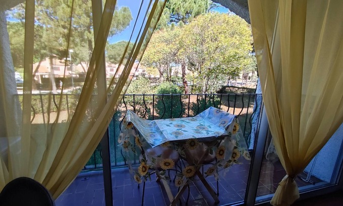 Argeles Plage Apartment | Stylish 2-BR Apartment with Pool, Tennis & AC, 400m from Beach, Argelès-sur-Mer