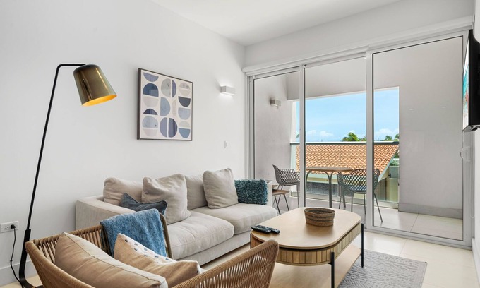 Turibana Condo | Stylish 2BR! Balcony! Resort Pool!