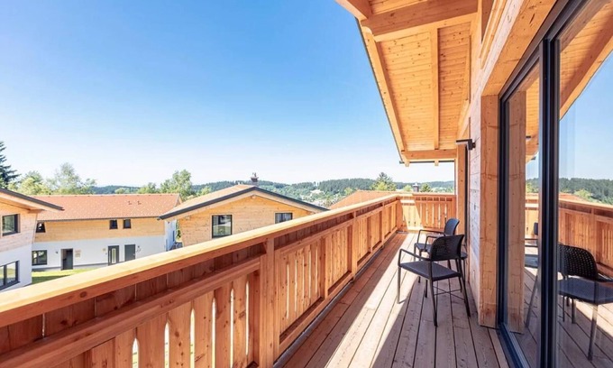 Sankt Englmar Apartment | Stylish chalet (146sqm) with private sauna and hot tub