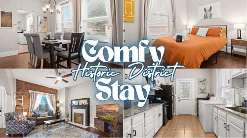 Jeffersonville House | Stylish Home in Historic District Near Riverwalk