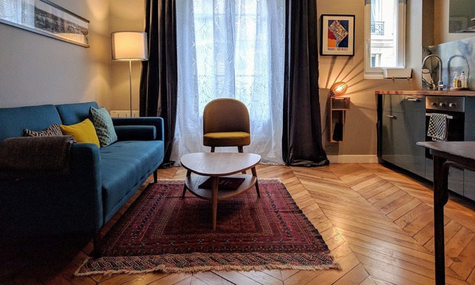 Belleville Apartment | Stylish Parisian Bubble - 1 bedroom apt @Village Jourdain / Pyrénées