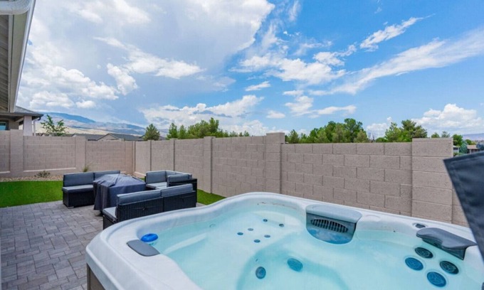 Cottonwood House | Stylish Revival Retreat w/Hot Tub & Fire Pit