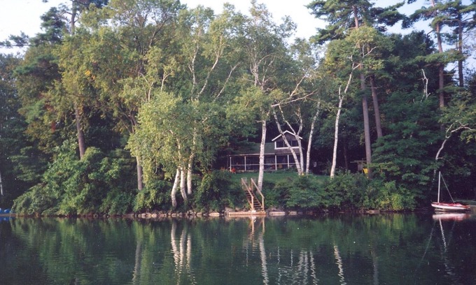 Lakeville Cottage | Summer Lake Cottage, private beach, Berkshire Hills, small village