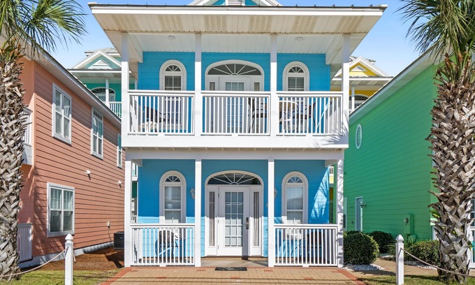 Lullwater Beach House | Summer Towne 7 - Beach only 150 Steps Away! Pet Friendly, Pool, Free Golf Incl