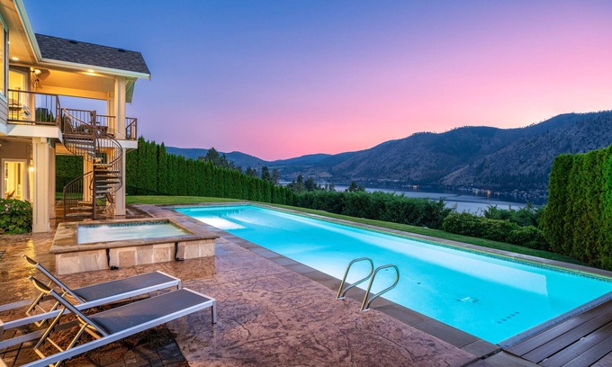 Helios Hills House | Summit Pool House, Hot Tub, Pool, 5 Bedroom 3 Bath, Lake Views, Game Room