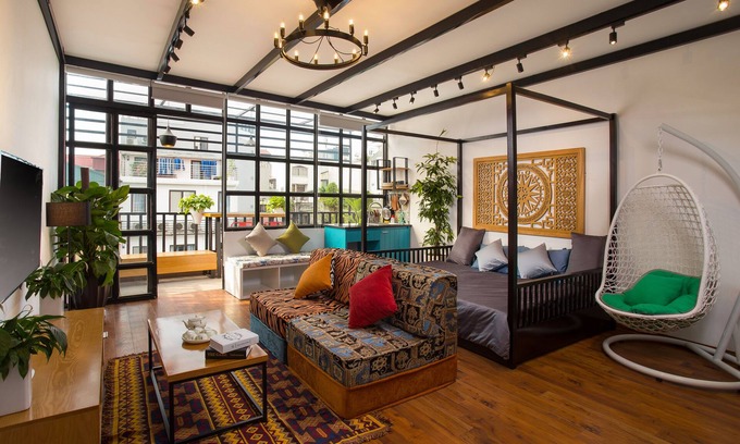 Ba Dinh Apartment | Sun-kissed & Large Studio inside Old Quarter - Em Am Studio Ha Noi