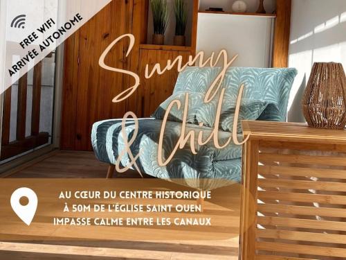 Pont-Audemer Apartment | Sunny and Chill - les canaux de Pont-Audemer