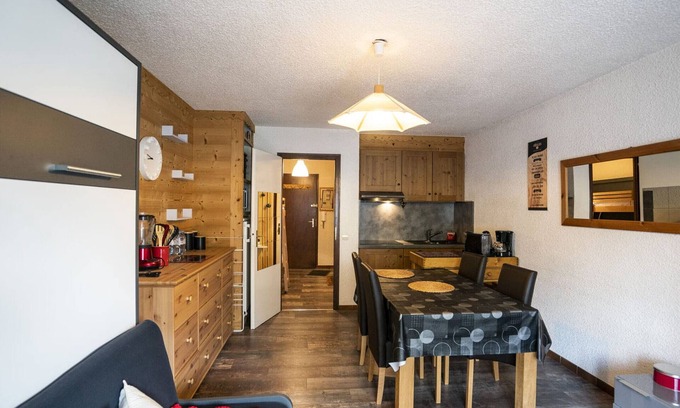 Chatel Apartment | Sunny Studio for 4 with Balcony in Châtel near Ski Lifts