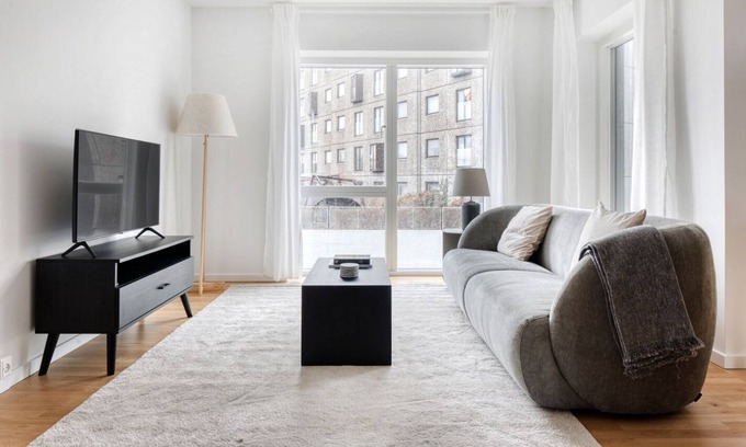 Frederiksberg Apartment | Sunny Valby 2BR w/ W/D, Office & Storage, nr Spinderiet, by Blueground