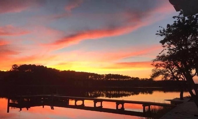 Carteret County House | Sunsets on Williston Creek
