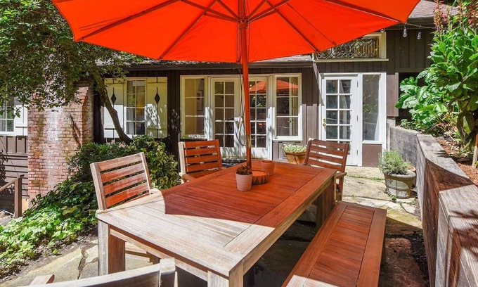 Guerneville Cabin | Sunshine Grove ~ Stylish Retreat! Hot tub. Close to Wine Country Activites