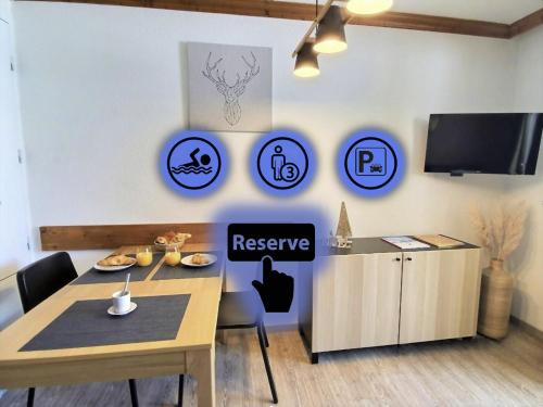 Bergers Apartment | Super studio - Piscine - Parking couvert - Pied des pistes