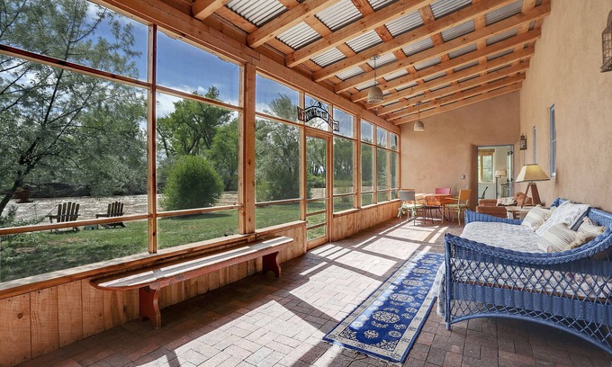 Abiquiu House | Superb - 2 Bedroom, 2 Bath, Sleeps 8 in beds plus more