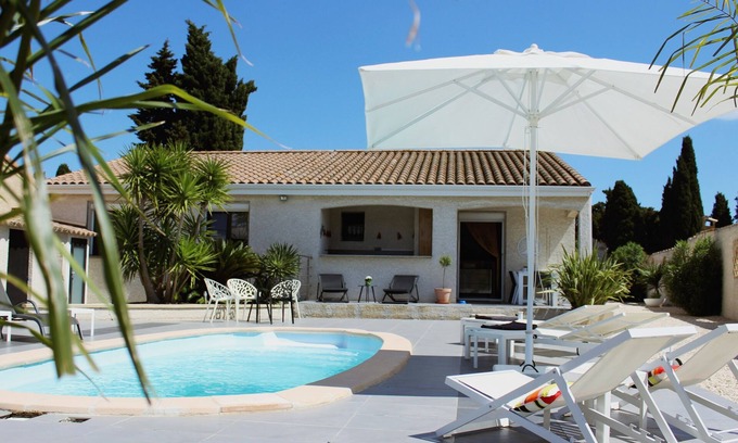 Saint-Nazaire-d'Aude Villa | Superb villa with a private pool