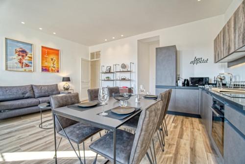 Cannes City Centre Apartment | Superbe 3 pièces refait à neuf classé 4 étoiles avec ascenseur et balcon à pied de la plage et du palais des festivals