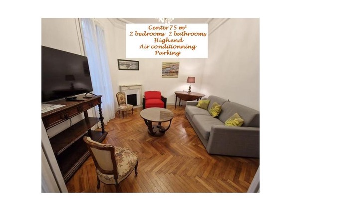 Mantega Apartment | Superbe 4 pièces 75 m carrés pour 2 à 6 personnes Centre Parking 3 jours minimum