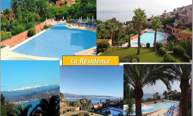 Theoule-Superieur Apartment | Superbe Appartement 6 Personnes vue mer Baie de Cannes