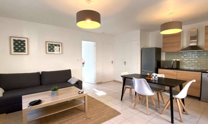 Vernon Apartment | Superbe F2 à Deux pas de Giverny Pour Vélo & Détente