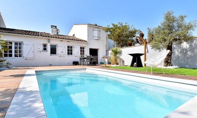 La Couarde-sur-Mer Villa | Superbe villa avec piscine chauffée