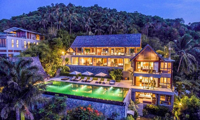 Bophut Hills Villa | Suralai Villa - Six Bedroom Villa, Sleeps 12