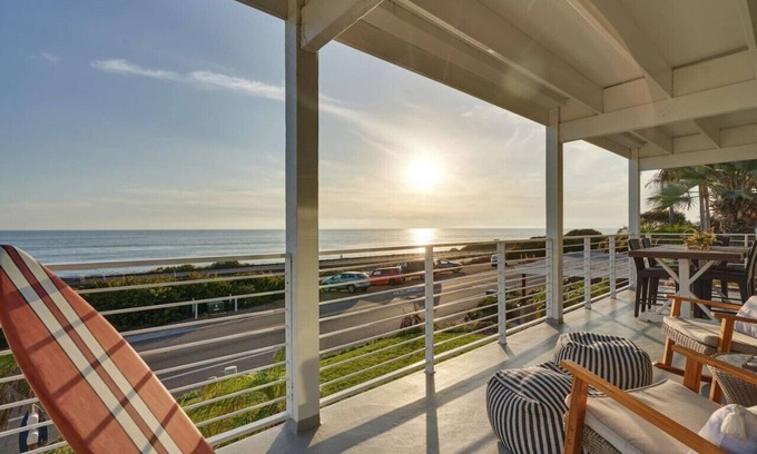 Cardiff-by-the-Sea Villa | Surf View Bungalow with Outstanding Ocean Views!