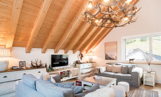 Andermatt Apartment | Swiss Family Penthouse at the foot of the ski slopes
