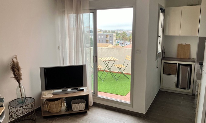 Sete Apartment | T.1 Cabine Résidence Claires Marines