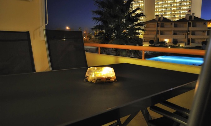 Quarteira Apartment | T1 with sea view in Private Condominium next to the Crowne Plaza in Vilamoura