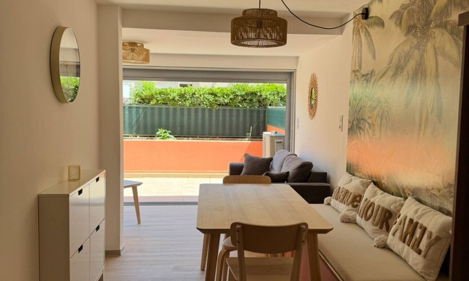 Cap d'Agde Apartment | T2bis - Cap d'Agde - 40 m² with terrace, swimming pool, parking & 200 m from the beach