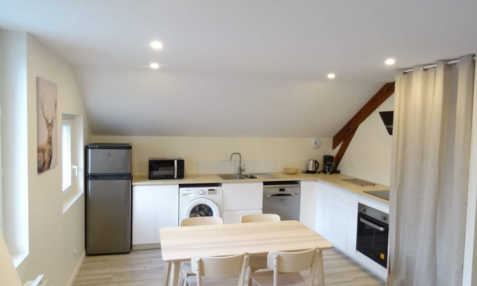 Bagneres-de-Luchon Apartment | T3 new 55m² bright, heart of Luchon, residential, classified 3 stars