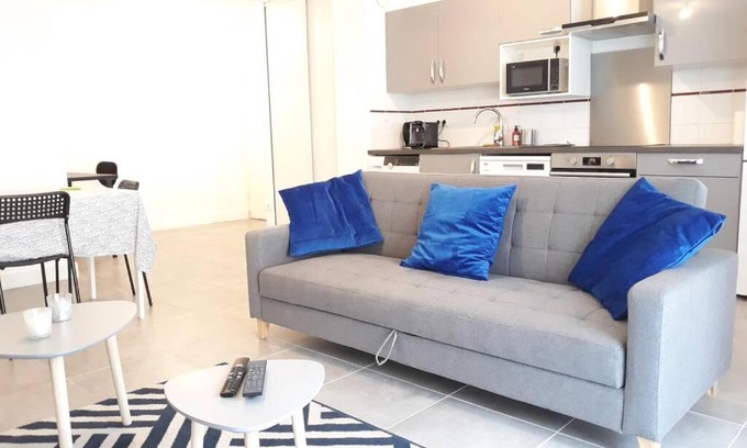 Toulouse North Apartment | T3 Spacieux, Renové en 2020 -Pkg-métro