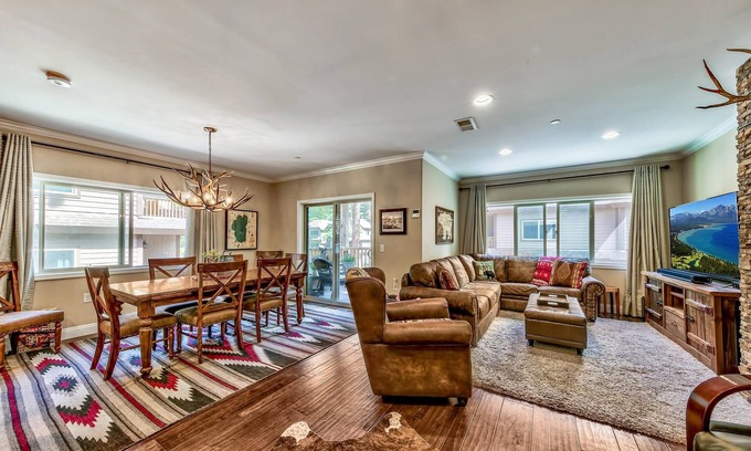 South Lake Tahoe House | Tahoe Woods #502 at Stateline - Lake, Heavenly Village, Slopes, A/C
