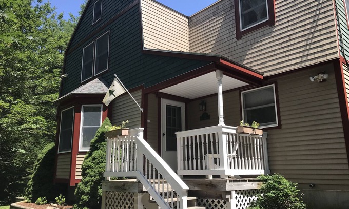 Hall Quarry House | Tall pines & lake view. Perfect location ctr of MDI! Close trails. Local owners