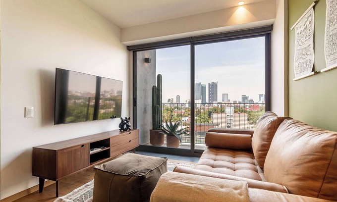 Hipodromo Condesa Apartment | Taman by Kukun Summar