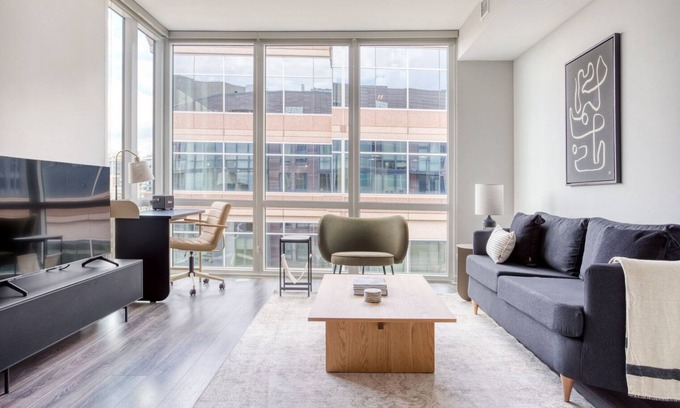 Bethesda Apartment | Tasteful Bethesda 1BR w/Gym W/D & Lounge, steps to Metro, by Blueground