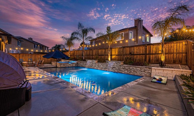 Temecula House | Temecula Wine Country Oasis Experience/Pool/Game room