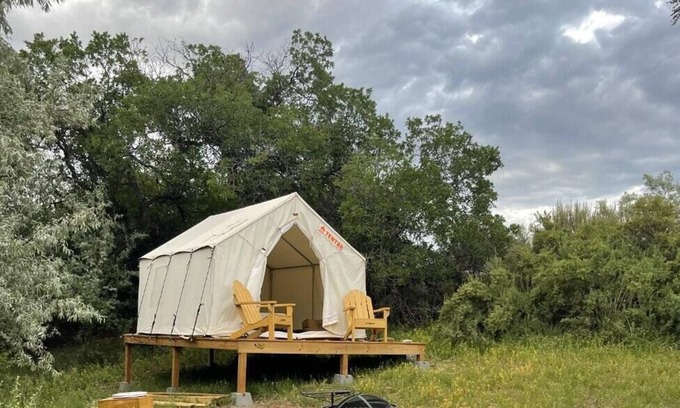 Orchard City RV Rental | Tentrr Signature Site - Next Time Around Campsite