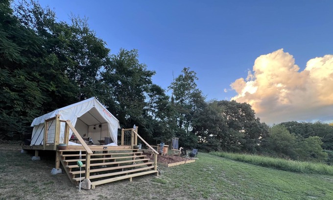 Greeneville RV Rental | Tentrr Signature Site - Gnome Hollow at Dixon Hill Farms, LLC
