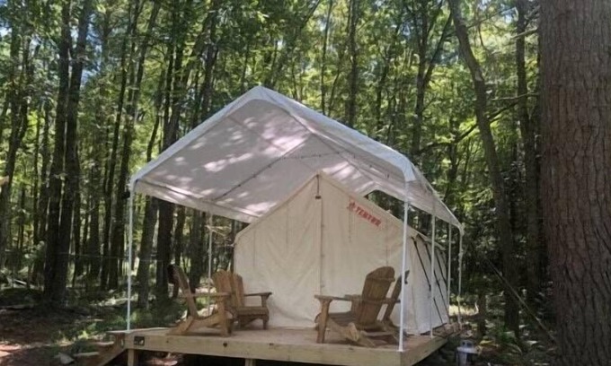 Ashfield RV Rental | Tentrr Signature Site - Serenity at Camp Temike