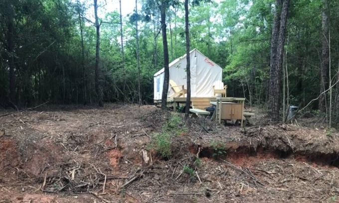 Talisheek RV Rental | Tentrr State Park Site - Louisiana Bogue Chitto State Park - Bike Trail D - Sing